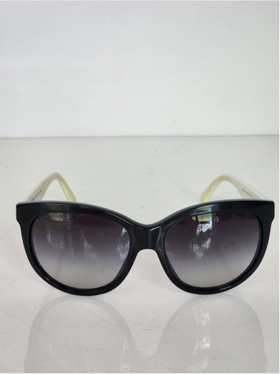 DOLCE & GABBANA Cat Eye Leopard Gradient Black White DG 4149 Sunglasses 58 mm main image 5
